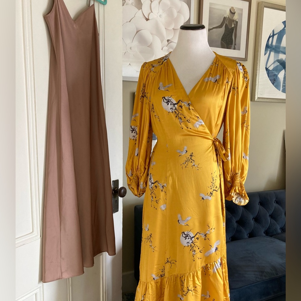 NTW All Saints RARE wrap dress M